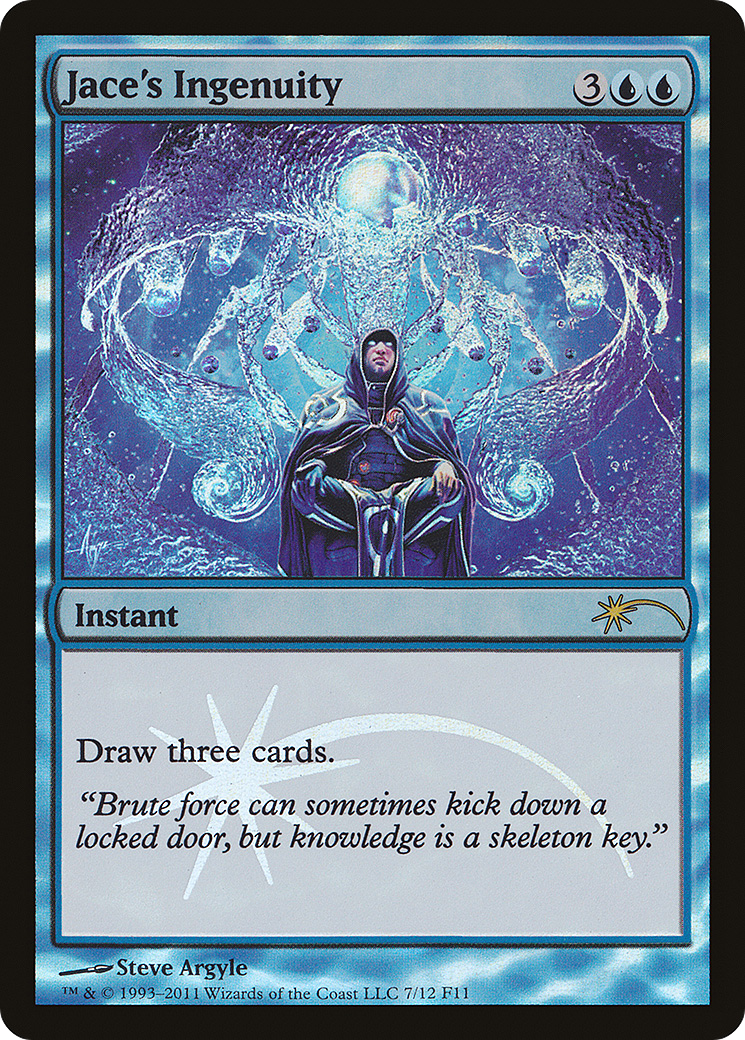 Jace's Ingenuity (FNM-007) - Friday Night Magic 2011 Foil