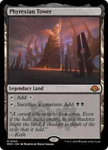 Phyrexian Tower⁣ - Modern Horizons 3⁣ (Mythic)⁣ [303]