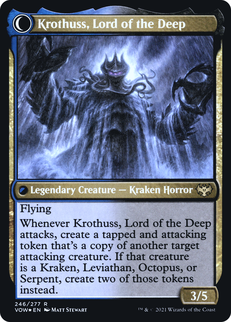 Runo Stromkirk (PRE-246S) - Innistrad: Crimson Vow Promos: (Double Faced Transform) Foil