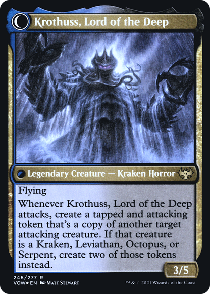 Runo Stromkirk (PRE-246S) - Innistrad: Crimson Vow Promos: (Double Faced Transform) Foil