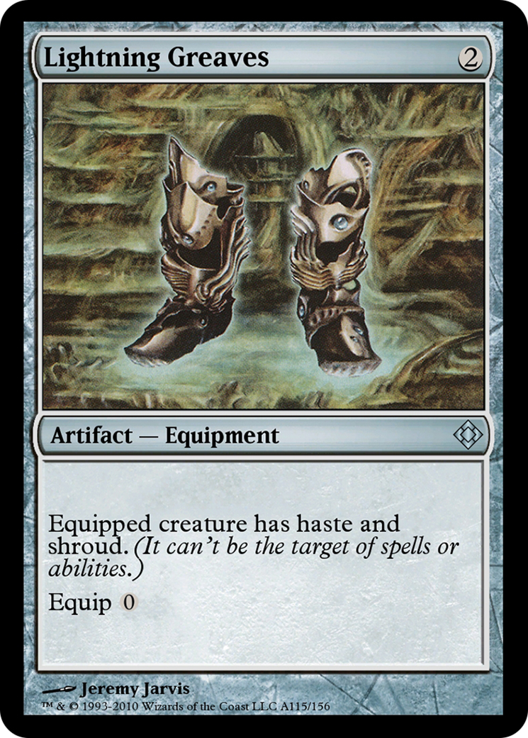 Lightning Greaves (TD0-A115) - Magic Online Theme Decks