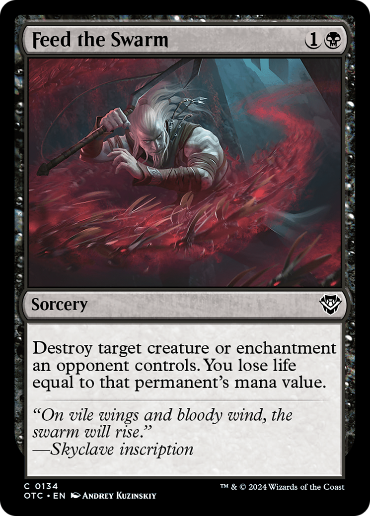 Feed the Swarm⁣ - Commander: Outlaws of Thunder Junction⁣ (Common)⁣ [134]