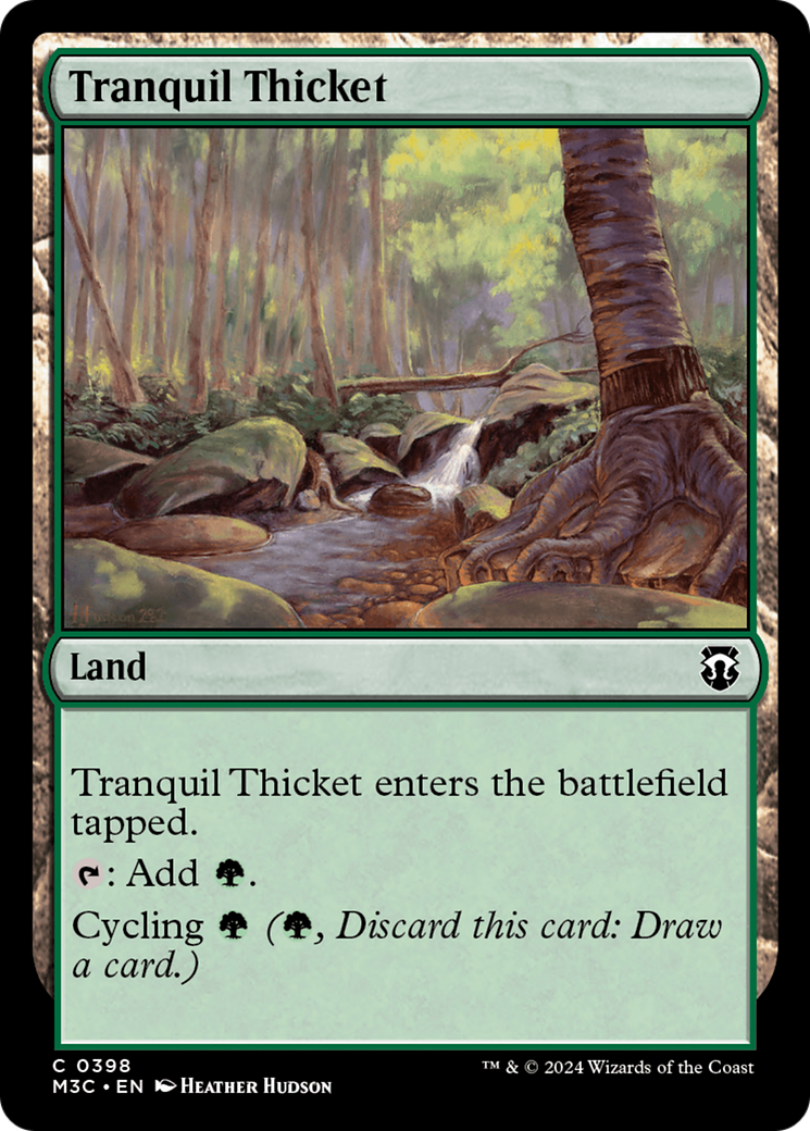 Tranquil Thicket⁣ - Commander: Modern Horizons 3⁣ (Common)⁣ [398]