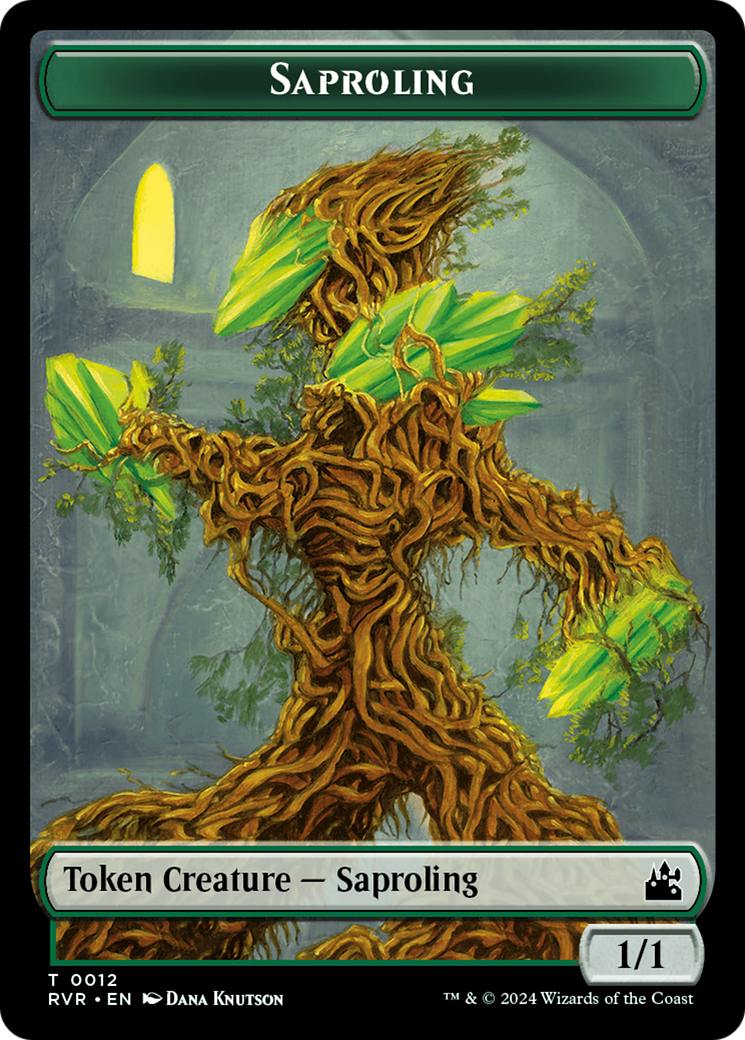 Saproling (TRVR-012) - Ravnica Remastered Tokens