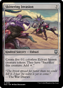 Skittering Invasion⁣ - Commander: Modern Horizons 3⁣ (Uncommon)⁣ [159]