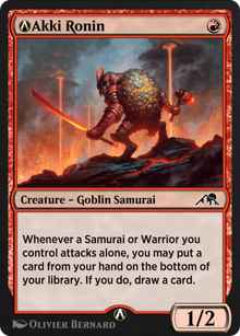 A-Akki Ronin (NEO-A-131) - Kamigawa: Neon Dynasty