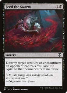 Feed the Swarm⁣ - Commander: Streets of New Capenna⁣ (Common)⁣ [250]