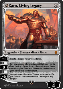A-Karn, Living Legacy (DMU-A-1) - Dominaria United