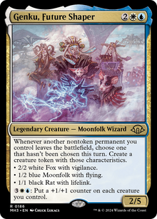 Genku, Future Shaper⁣ - Modern Horizons 3⁣ (Rare)⁣ [186]