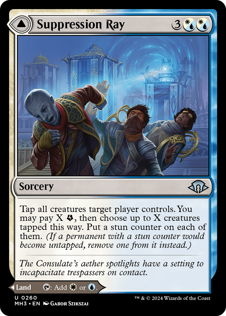 Suppression Ray // Orderly Plaza⁣ - Modern Horizons 3⁣ (Uncommon)⁣ [260]