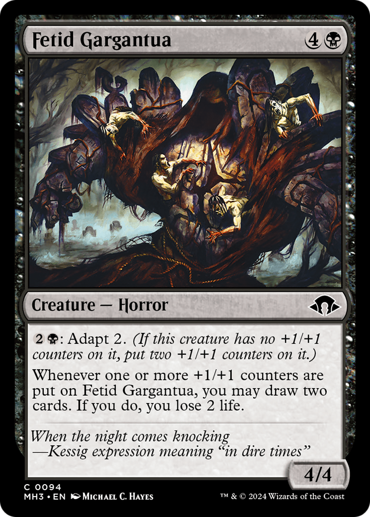 Fetid Gargantua⁣ - Modern Horizons 3⁣ (Common)⁣ [94]