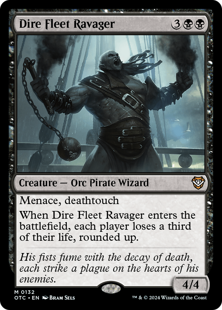 Dire Fleet Ravager⁣ - Commander: Outlaws of Thunder Junction⁣ (Mythic)⁣ [132]