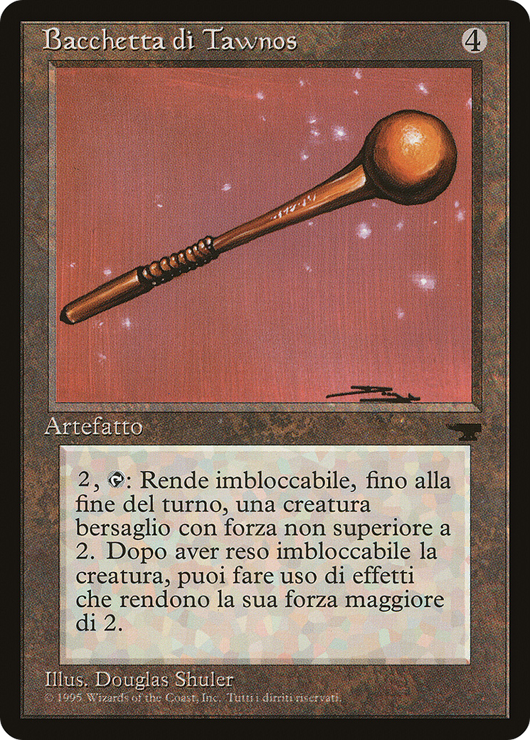 Tawnos's Wand (Italian) - "Bacchetta di Tawnos" (REN-139) - Rinascimento