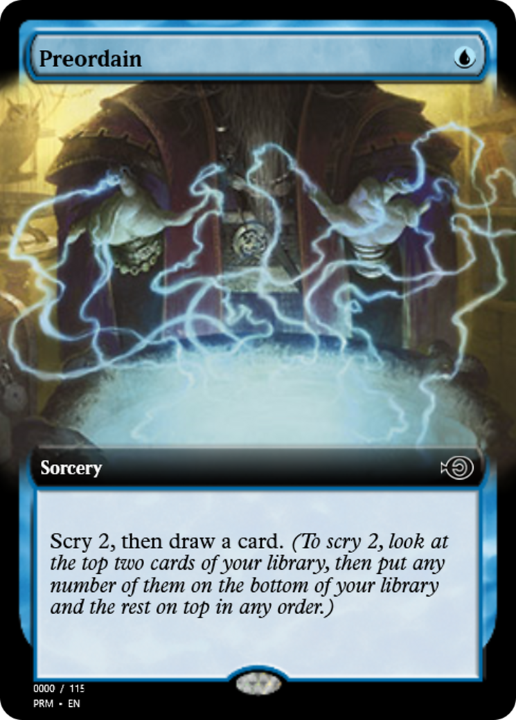 Preordain (PRM-86092) - Magic Online Promos