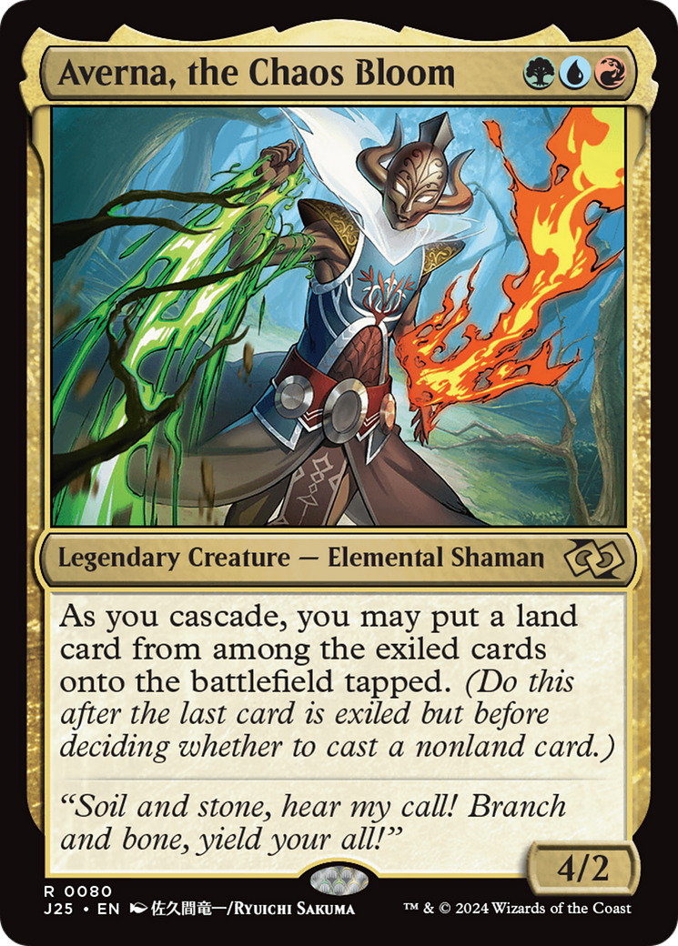 Averna, the Chaos Bloom (J25-080) - Foundations Jumpstart