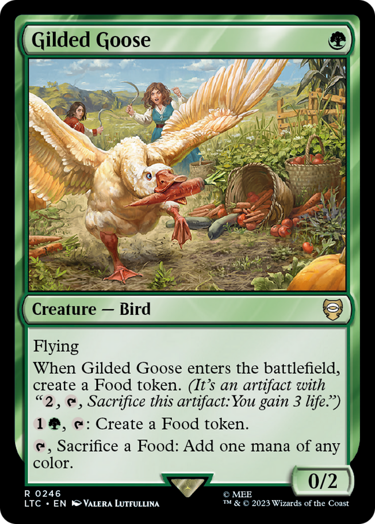 Gilded Goose⁣ - Commander: The Lord of the Rings: Tales of Middle-earth⁣ (Rare)⁣ [246]