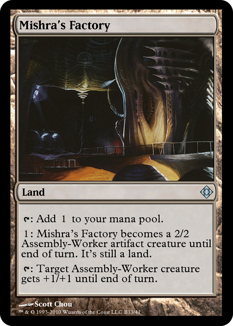 Mishra's Factory (TD0-B33) - Magic Online Theme Decks