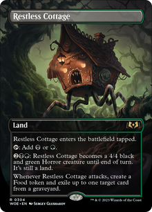 Restless Cottage (Borderless) (WOE-304) - Wilds of Eldraine (Borderless)