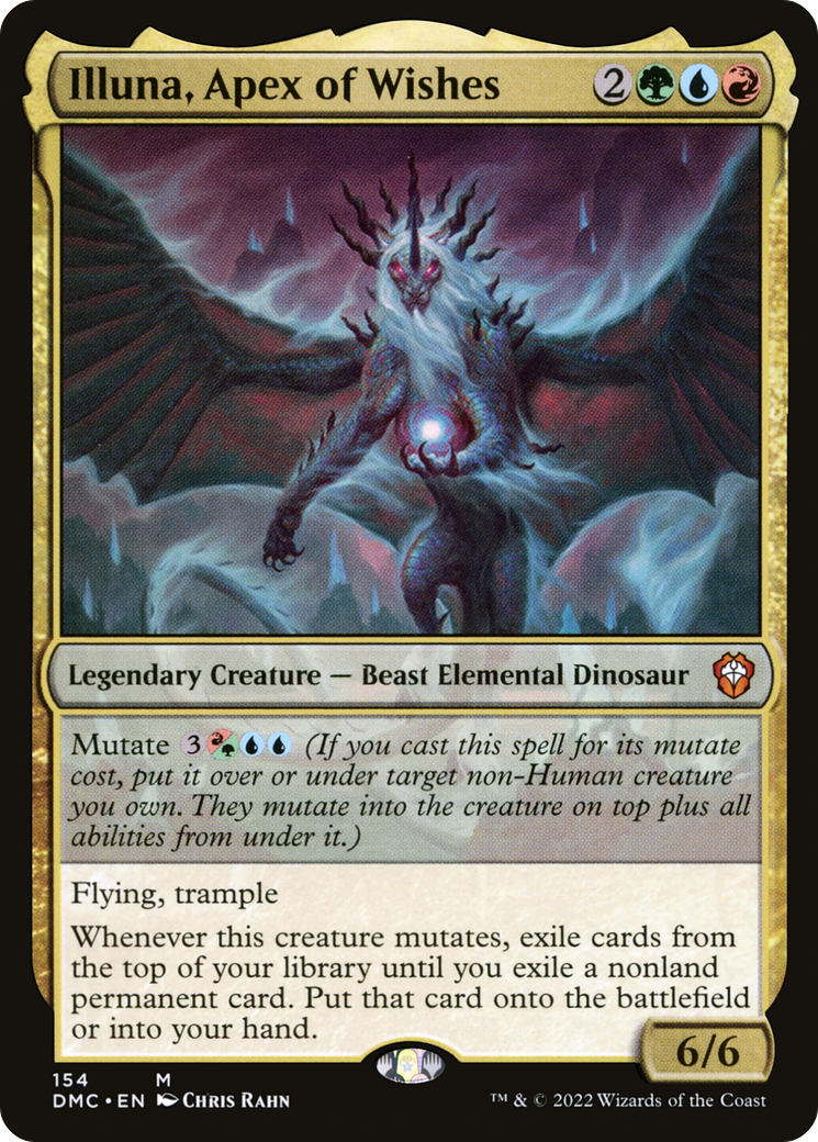 Illuna, Apex of Wishes⁣ - Commander: Dominaria United⁣ (Mythic)⁣ [154]