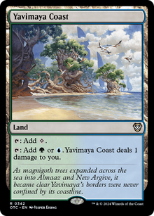 Yavimaya Coast⁣ - Commander: Outlaws of Thunder Junction⁣ (Rare)⁣ [342]