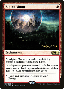 Alpine Moon (PRE-128S) - Core Set 2019 Promos Foil