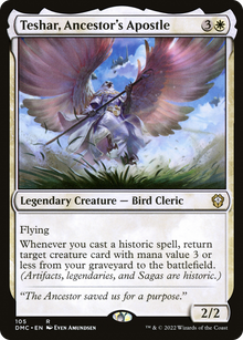 Teshar, Ancestor's Apostle⁣ - Commander: Dominaria United⁣ (Rare)⁣ [105]
