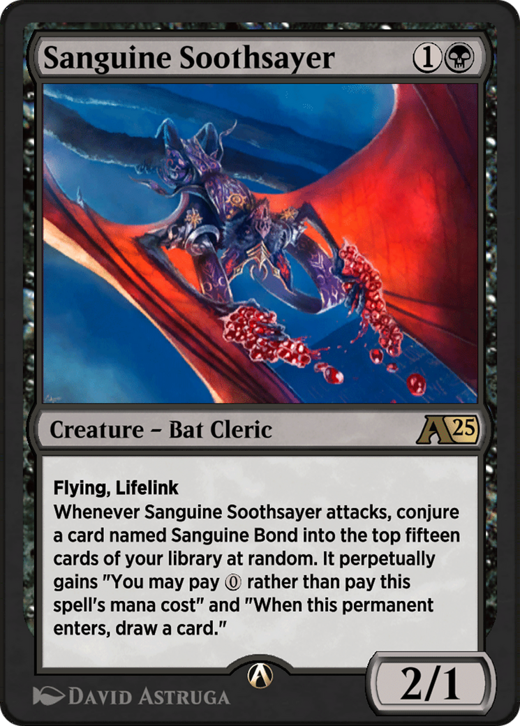 Sanguine Soothsayer (YBLB-011) - Alchemy: Bloomburrow
