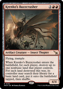 Krenko's Buzzcrusher (MKM-136) - Murders at Karlov Manor Foil