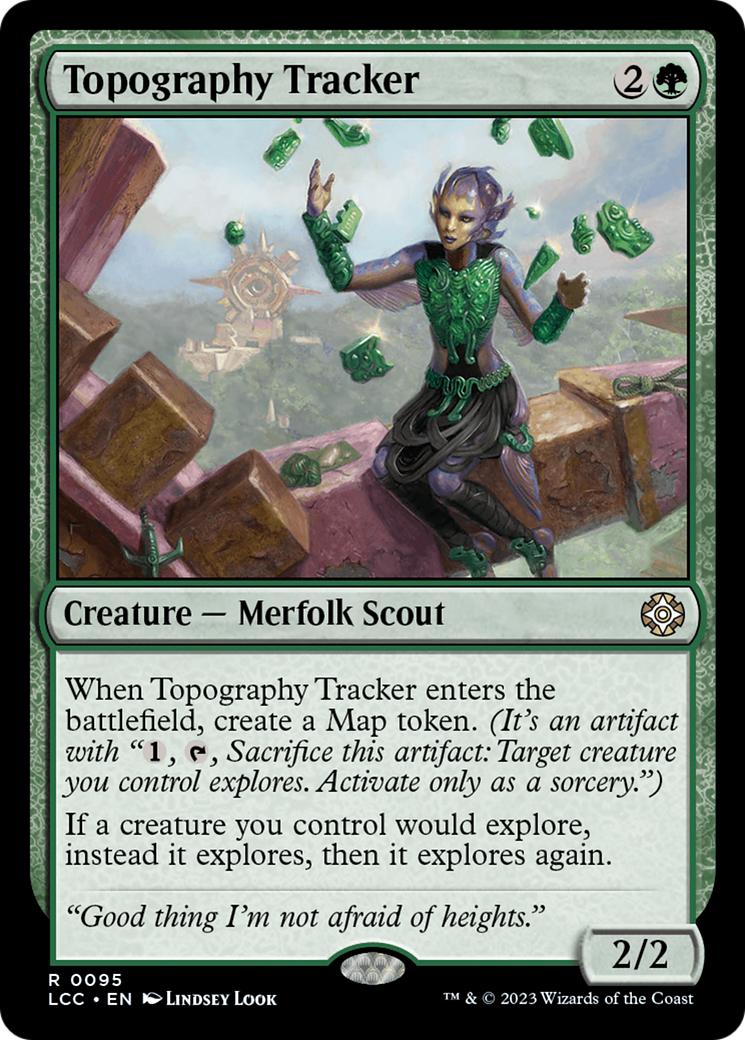 Topography Tracker⁣ - Commander: The Lost Caverns of Ixalan⁣ (Rare)⁣ [95]