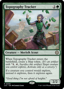 Topography Tracker⁣ - Commander: The Lost Caverns of Ixalan⁣ (Rare)⁣ [95]