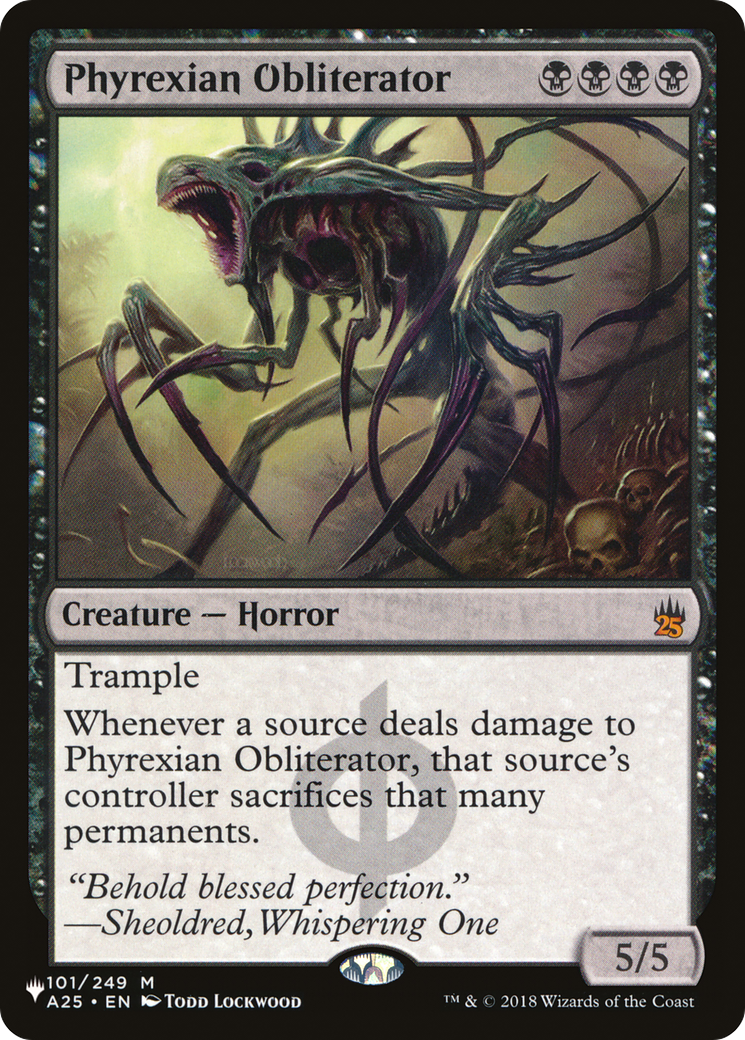 Phyrexian Obliterator (LIST-A25-101) - The List