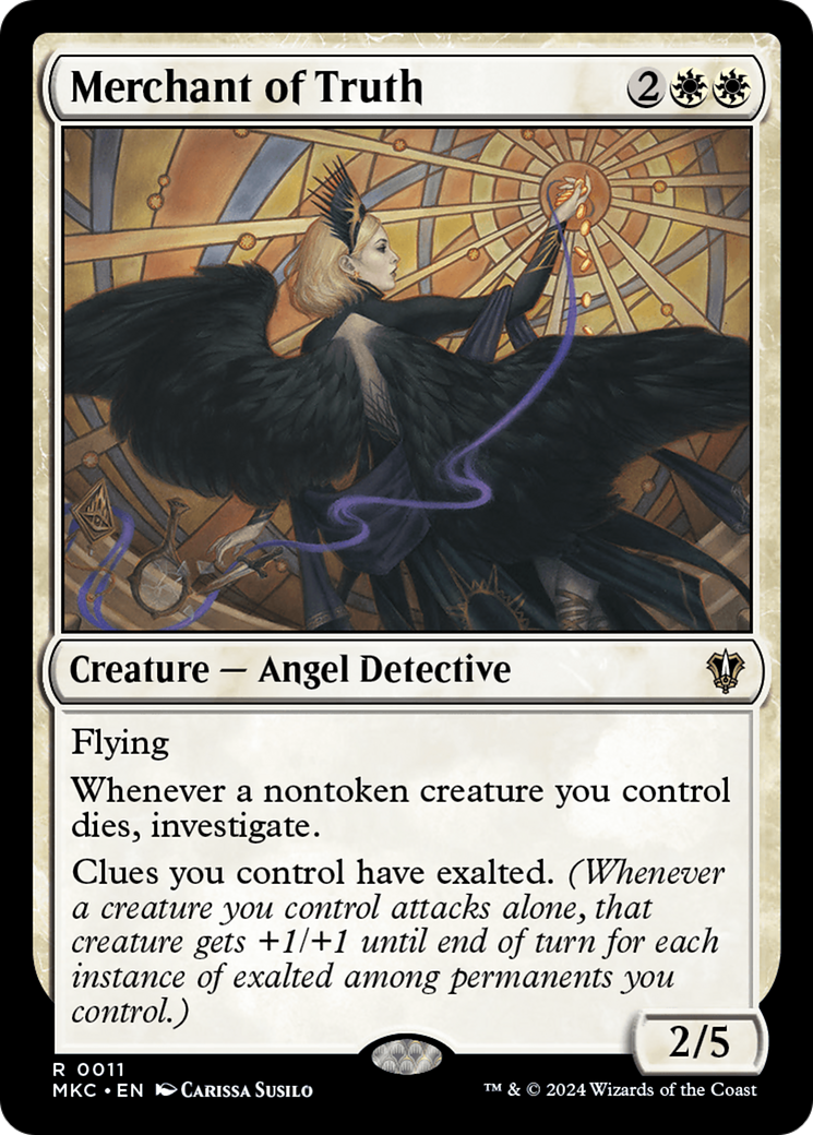 Merchant of Truth⁣ - Commander: Murders at Karlov Manor⁣ (Rare)⁣ [11]