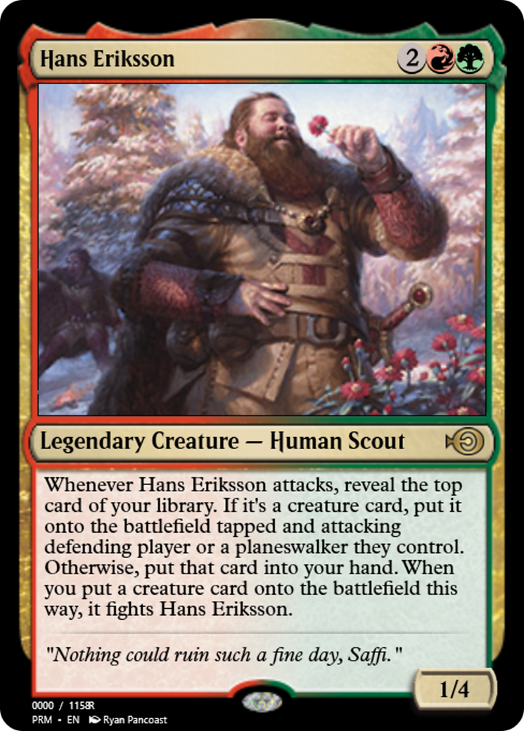 Hans Eriksson (PRM-86218) - Magic Online Promos