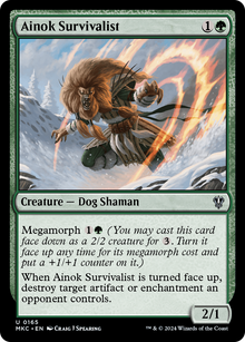 Ainok Survivalist⁣ - Commander: Murders at Karlov Manor⁣ (Uncommon)⁣ [165]