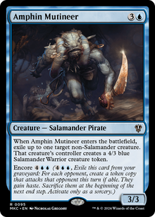 Amphin Mutineer⁣ - Commander: Murders at Karlov Manor⁣ (Rare)⁣ [95]