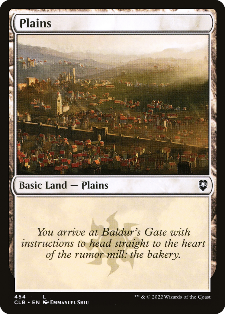 Plains (V.4)⁣ - Commander Legends: Battle for Baldur's Gate: Extras⁣ (Land)⁣ [454]