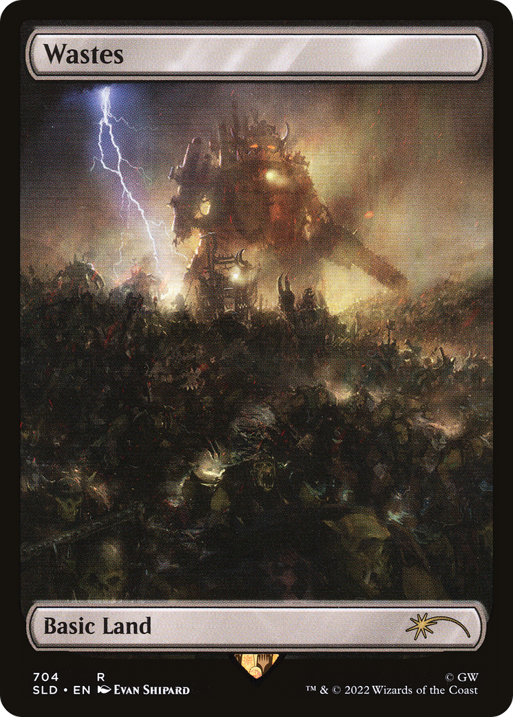 Wastes (704) - Full Art (SLD-704) - Secret Lair Drop