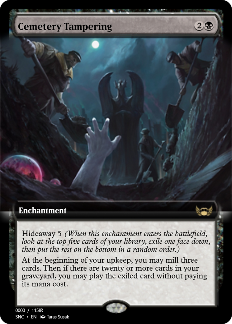 Cemetery Tampering (PRM-99775) - Magic Online Promos