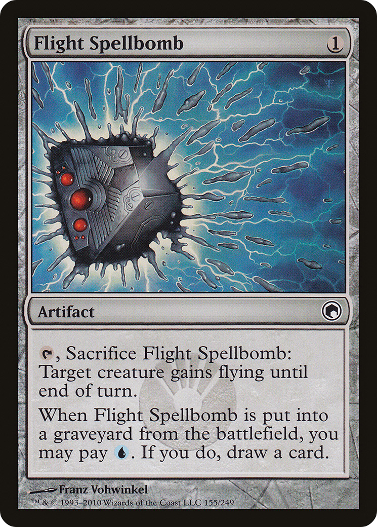 Flight Spellbomb (SOM-155) - Scars of Mirrodin
