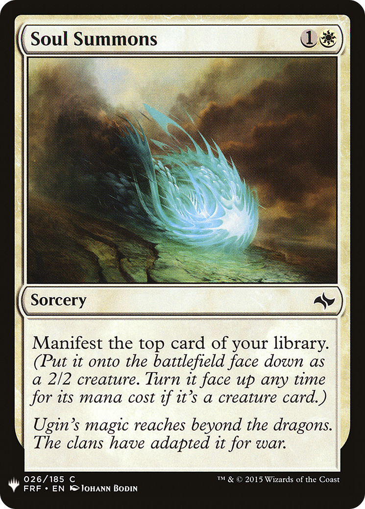 Soul Summons (LIST-026) - The List