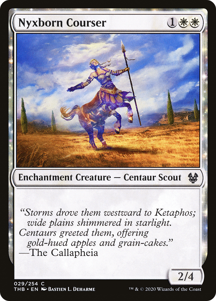 Nyxborn Courser⁣ - Theros Beyond Death⁣ (Common)⁣ [29]