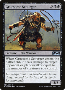 Gruesome Scourger⁣ - Core 2020⁣ (Uncommon)⁣ [104]