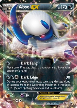 Absol EX XY62  - Holofoil XY Promos - Promo