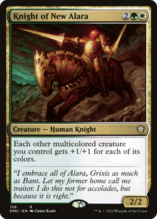 Knight of New Alara⁣ - Commander: Dominaria United⁣ (Rare)⁣ [156]