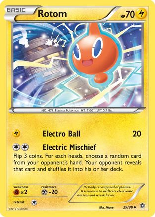 Rotom 029/98  XY  Ancient Origins - Uncommon