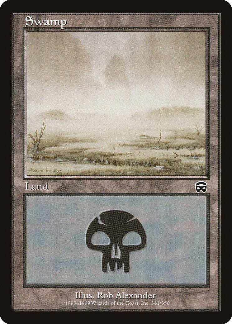 Swamp (341) (MMQ-341) - Mercadian Masques