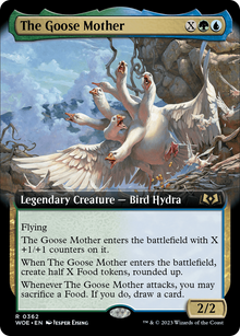 The Goose Mother (Extended Art) (WOE-362) - Wilds of Eldraine: (Extended Art)