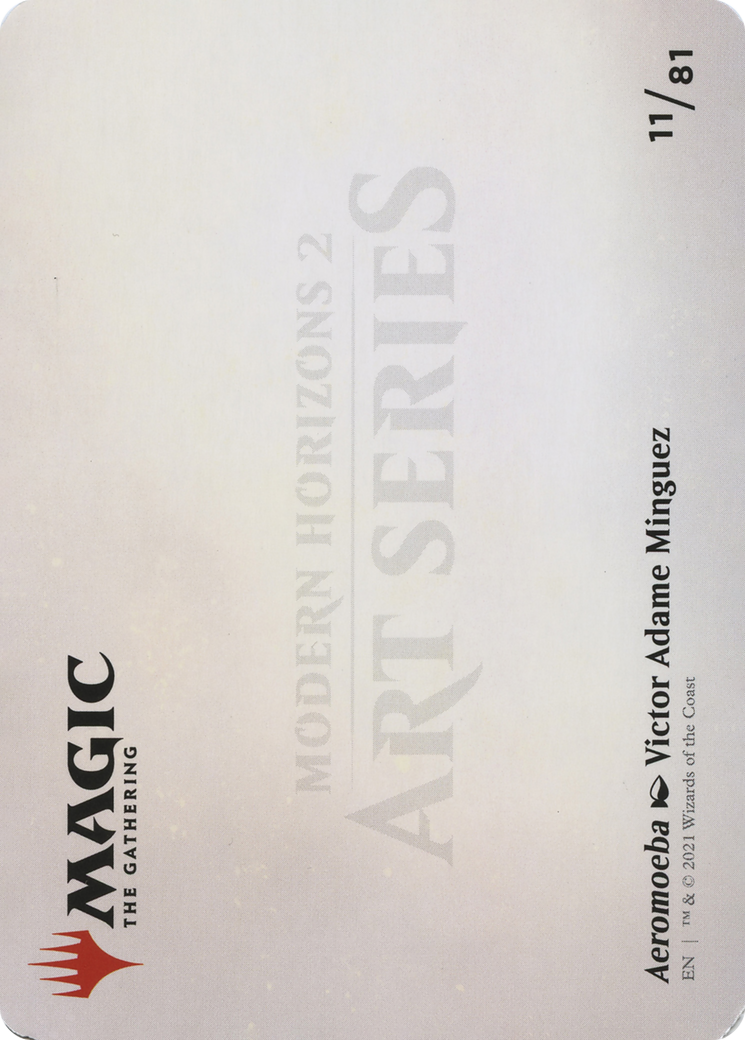 Aeromoeba // Aeromoeba (AMH2-011) - Modern Horizons 2 Art Series (Borderless) Foil