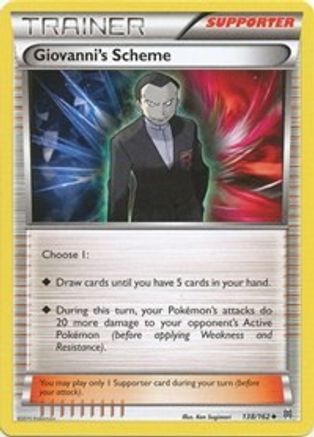 Giovanni's Scheme 138/162  XY  BREAKthrough - Uncommon