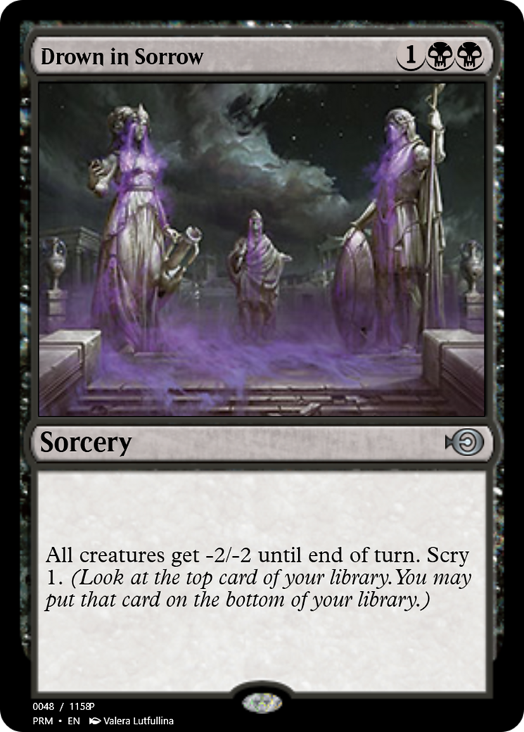 Drown in Sorrow (PRM-88296) - Magic Online Promos